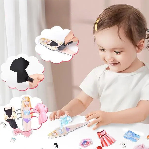 Brehn | Magnetische Mode Spielsets für Kinder