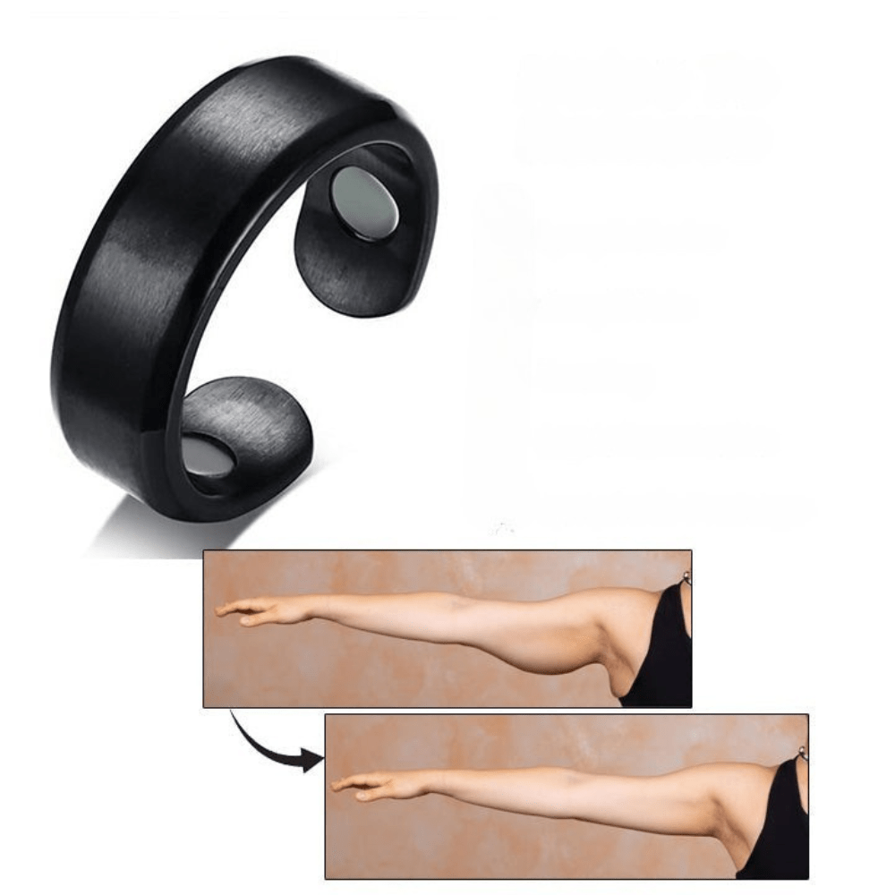 Magnetfeldtherapie-Ring für Lymphdrainage, Durchblutung und Wohlbefinden