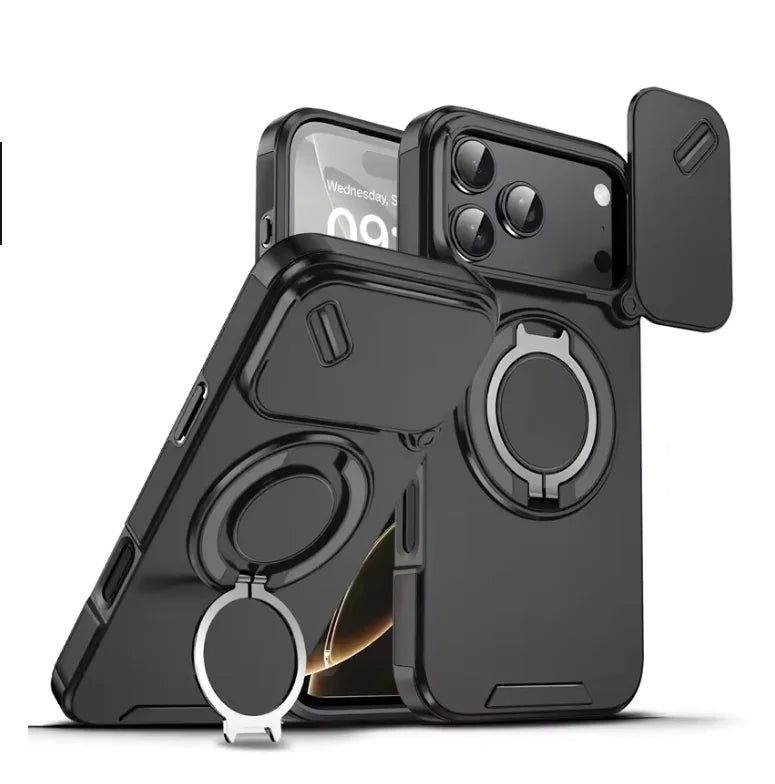 Robuste magnetische Schutzhülle mit Ständer für iPhone 17-Serie
