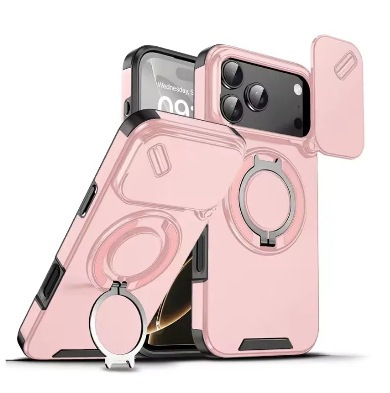 Robuste magnetische Schutzhülle mit Ständer für iPhone 17-Serie