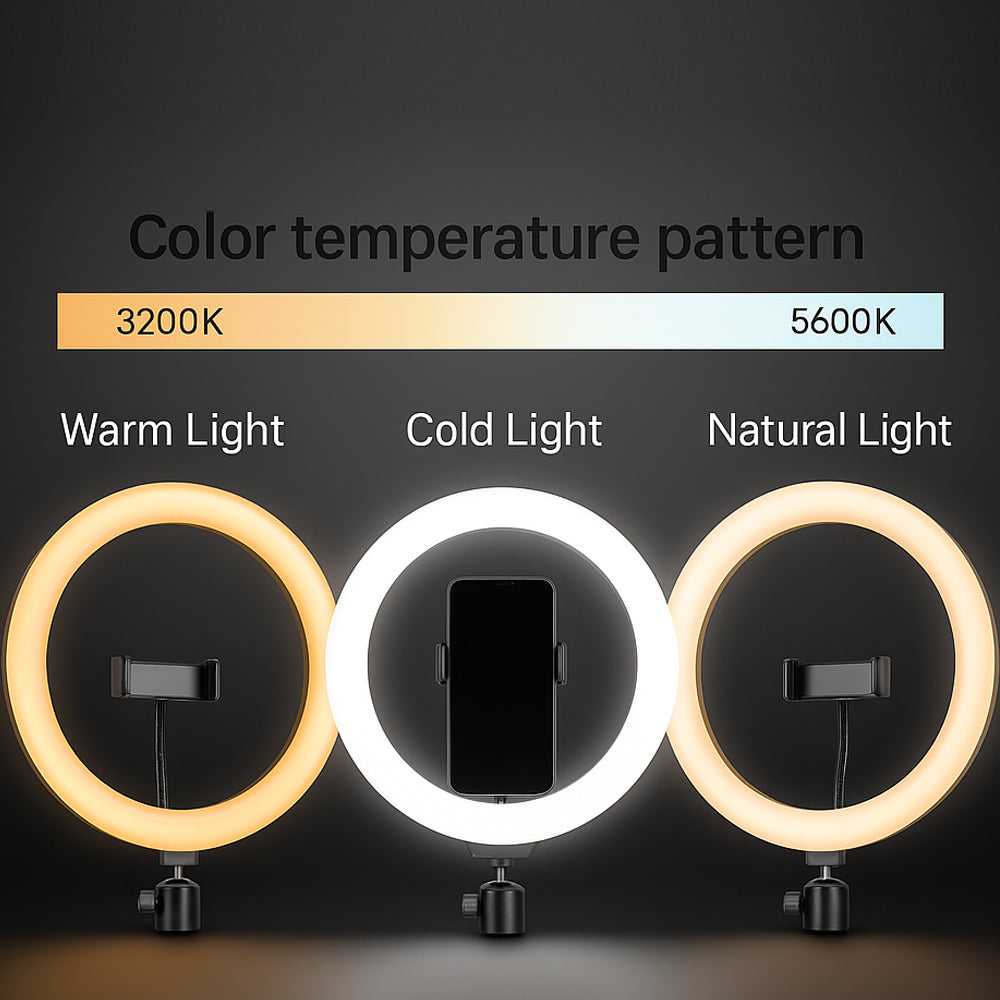 Ring Light RGB – 15 Licht­kombinationen – MJ30 | Brehn