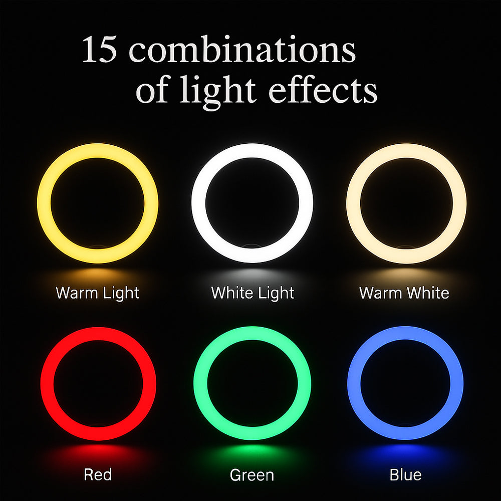 Ring Light RGB – 15 Licht­kombinationen – MJ30 | Brehn