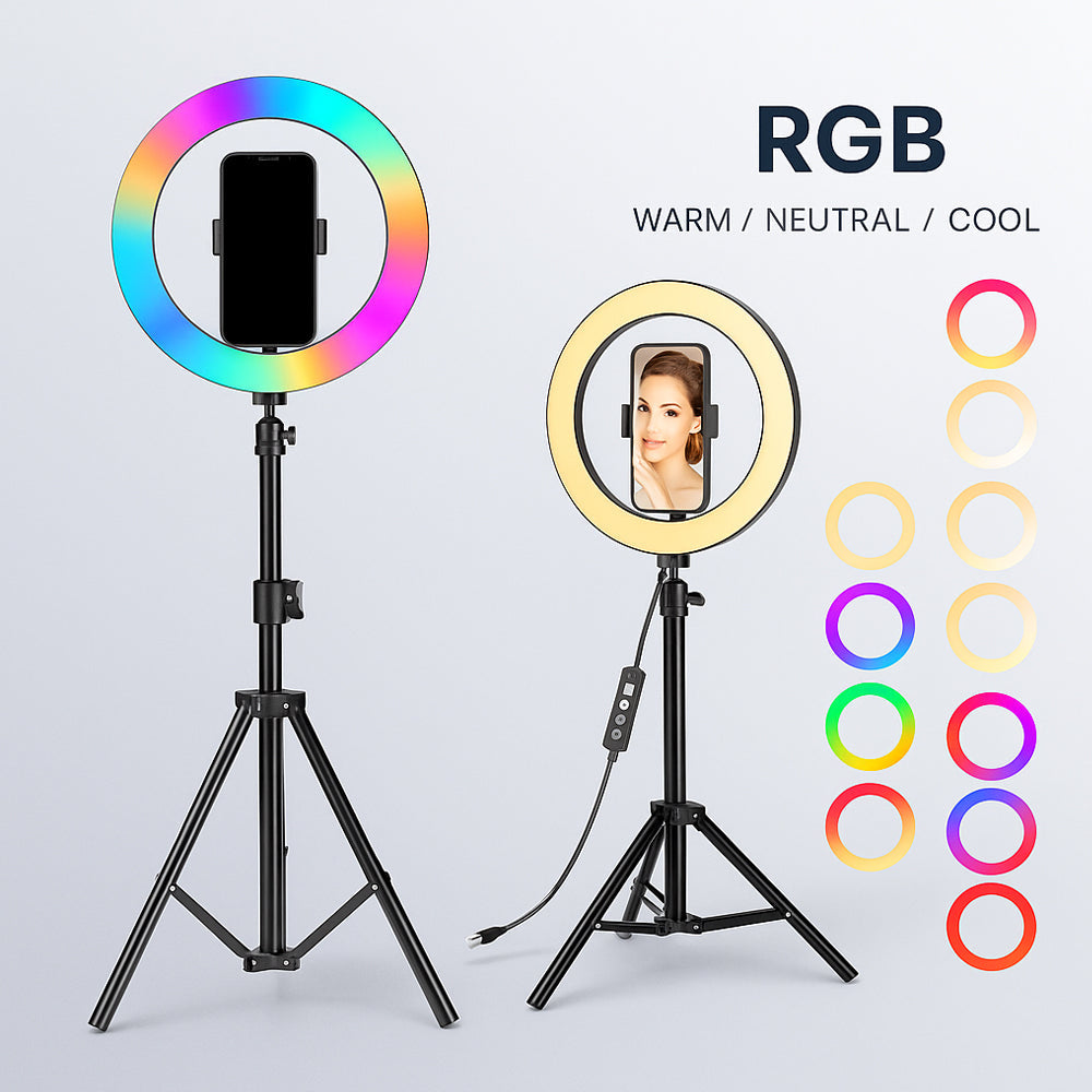 Ring Light RGB – 15 Licht­kombinationen – MJ30 | Brehn