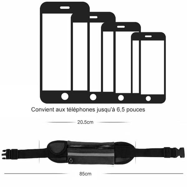 MOVEPOUCH – Ultraleichte, wasserdichte Hüfttasche für Sport & Reisen