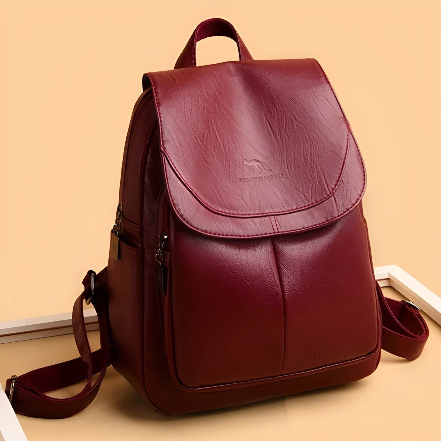 Damen-Lederrucksack – Elegant und praktisch | Perfekt für Alltag und Büro