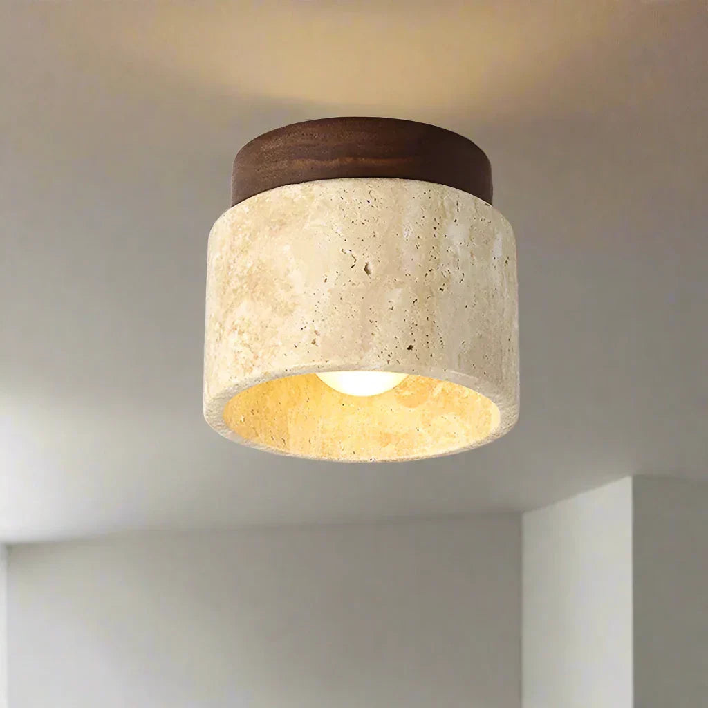 Japanische kreative Creme-Stil Deckenlampe | Brehn