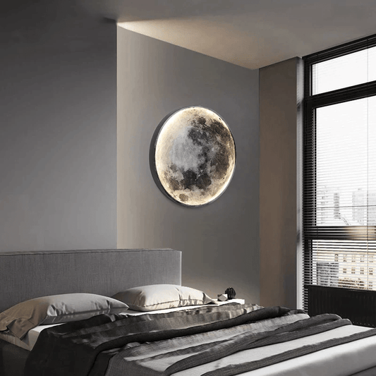 Moon Lamp | Atmosphärische Wandbeleuchtung | Bequemes Nachtlicht | Brehn