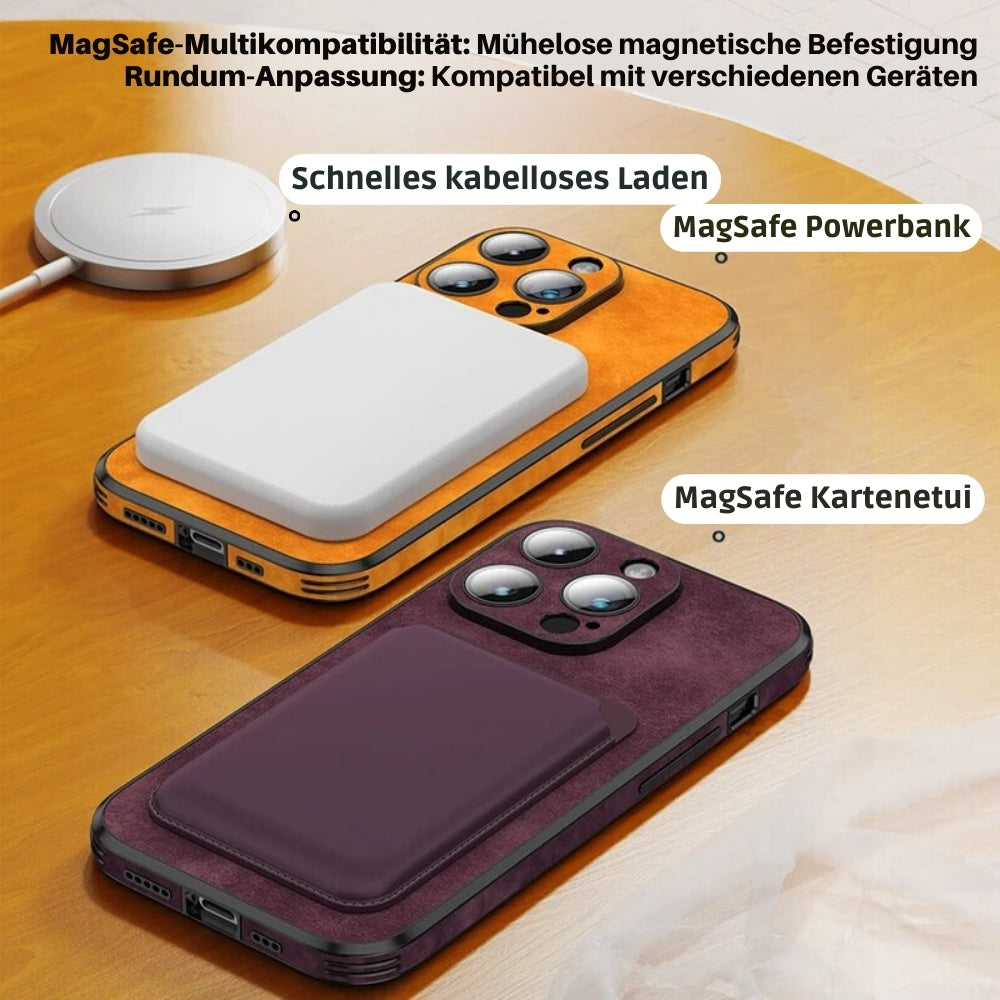 Brehn | Deer - Luxuriöse Leder-iPhone-Hülle mit stilvollem Design und stoßfestem Schutz