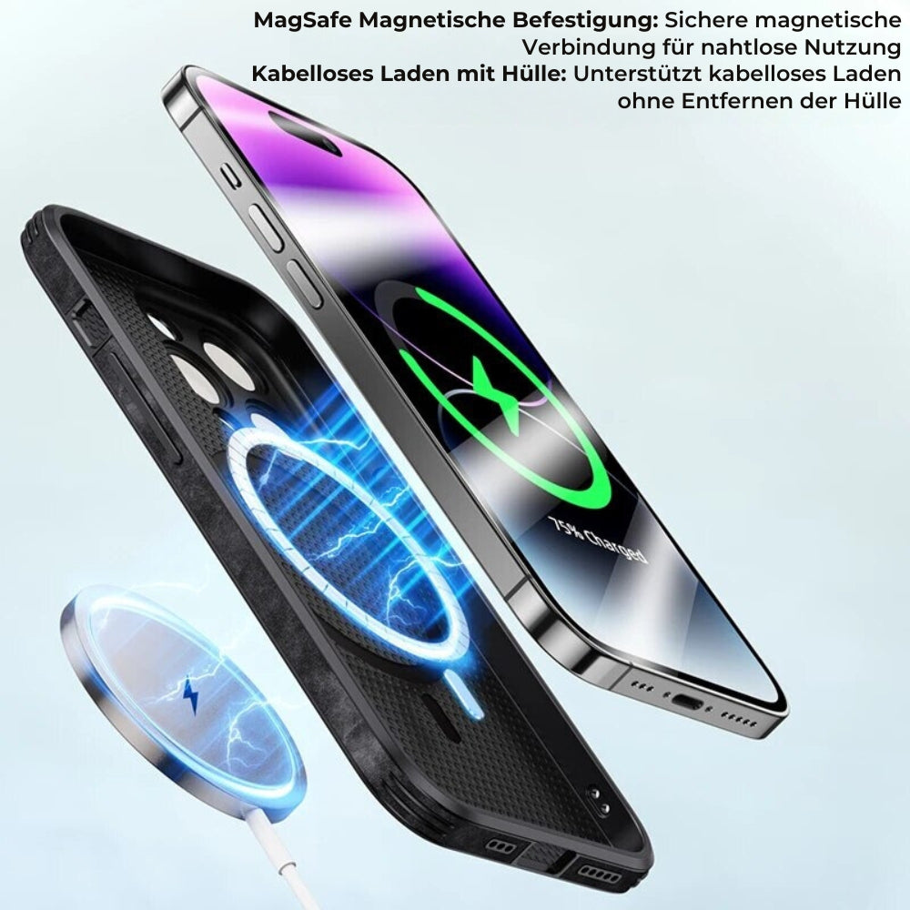 Brehn | Deer - Luxuriöse Leder-iPhone-Hülle mit stilvollem Design und stoßfestem Schutz