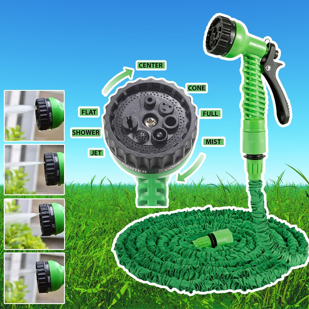 Magic Hose Flex Gartenschlauch / Wasserschlauch - grün oder blau - verschiedene Längen - | Brehn