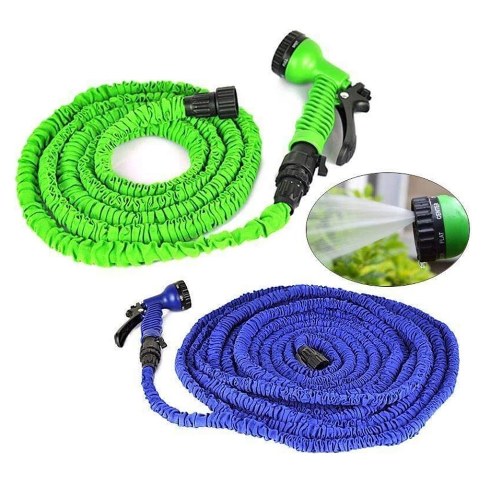 Magic Hose Flex Gartenschlauch / Wasserschlauch - grün oder blau - verschiedene Längen - | Brehn