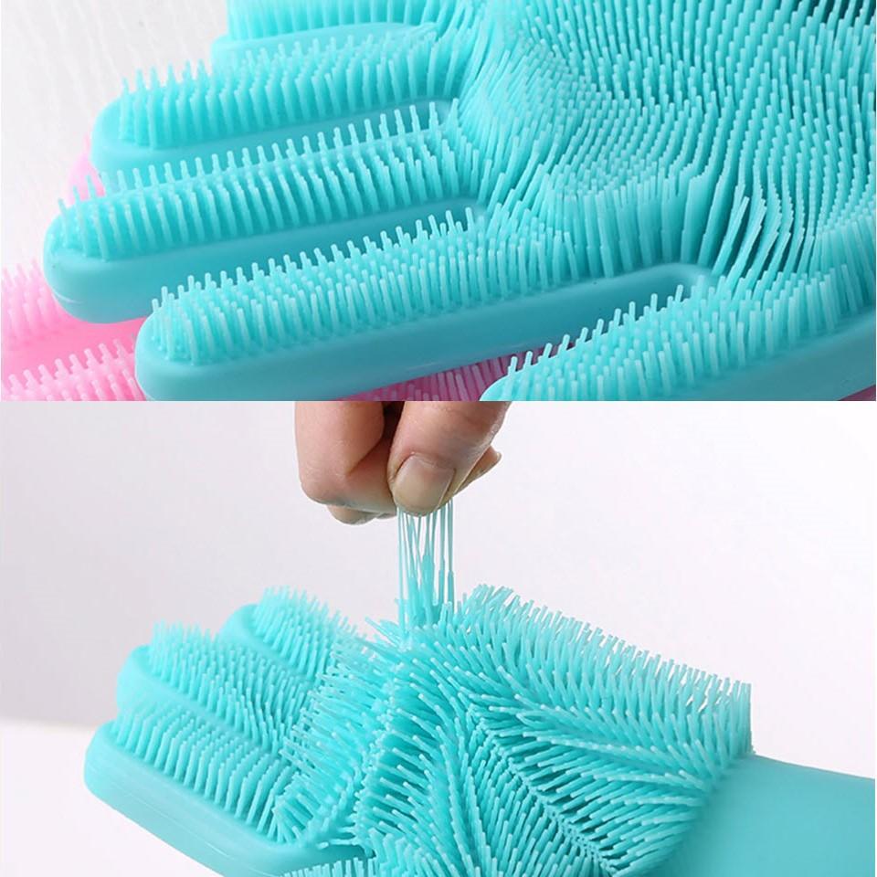 Magic Silikon-Reinigungs-Handschuhe (im Paar) | Brehn