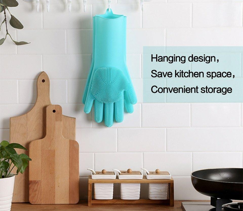 Magische Silikonreinigungs-Handschuhe (im Paar) | Brehn