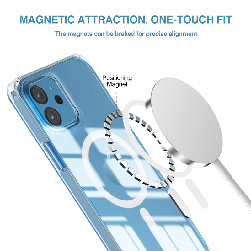 Brehn | Magnetische drahtlose Ladehülle für Apple