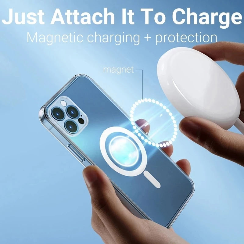 Brehn | Magnetische drahtlose Ladehülle für Apple