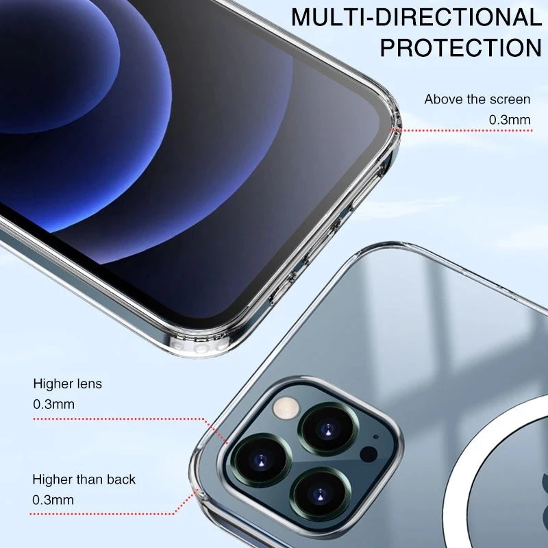 Brehn | Magnetische drahtlose Ladehülle für Apple
