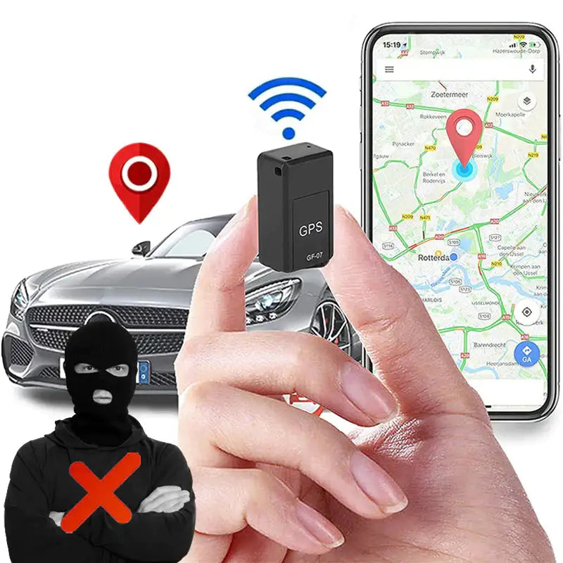 Brehn | Mini-GPS-Verfolger - Verfolgen Sie den Standort Ihres Fahrzeugs auf dem Handy!