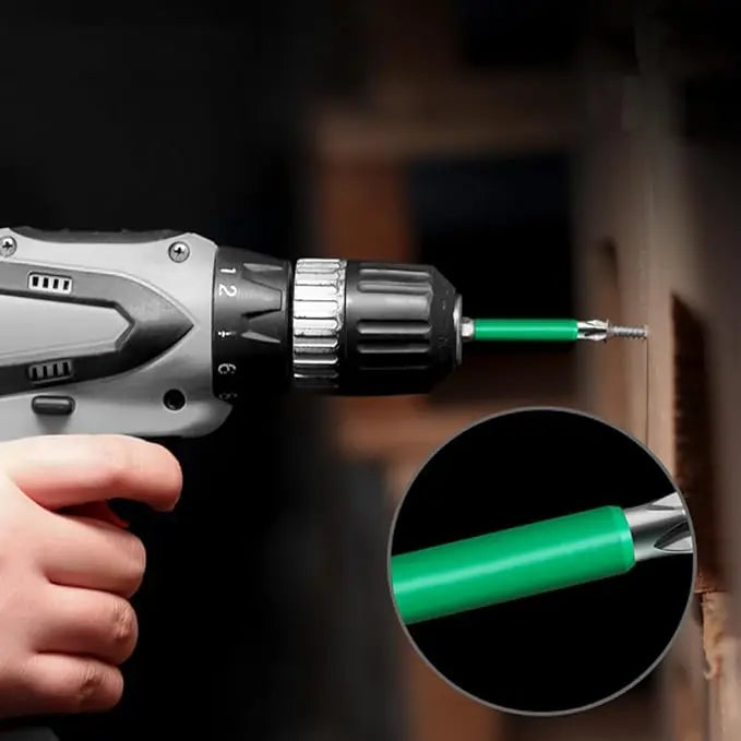 Magnetischer Schraubendreher Bohrer Satz (6 Teile)