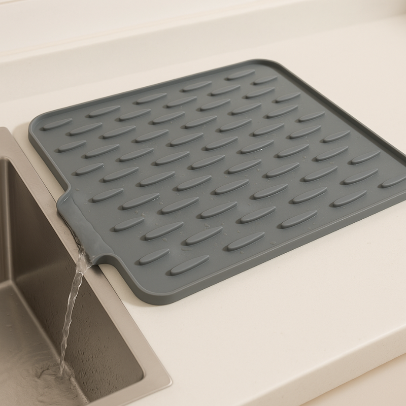 FlexiDry Silikon-Trocknungsunterlage – Hitzebeständig, Rutschfest & Platzsparendes Design | Brehn