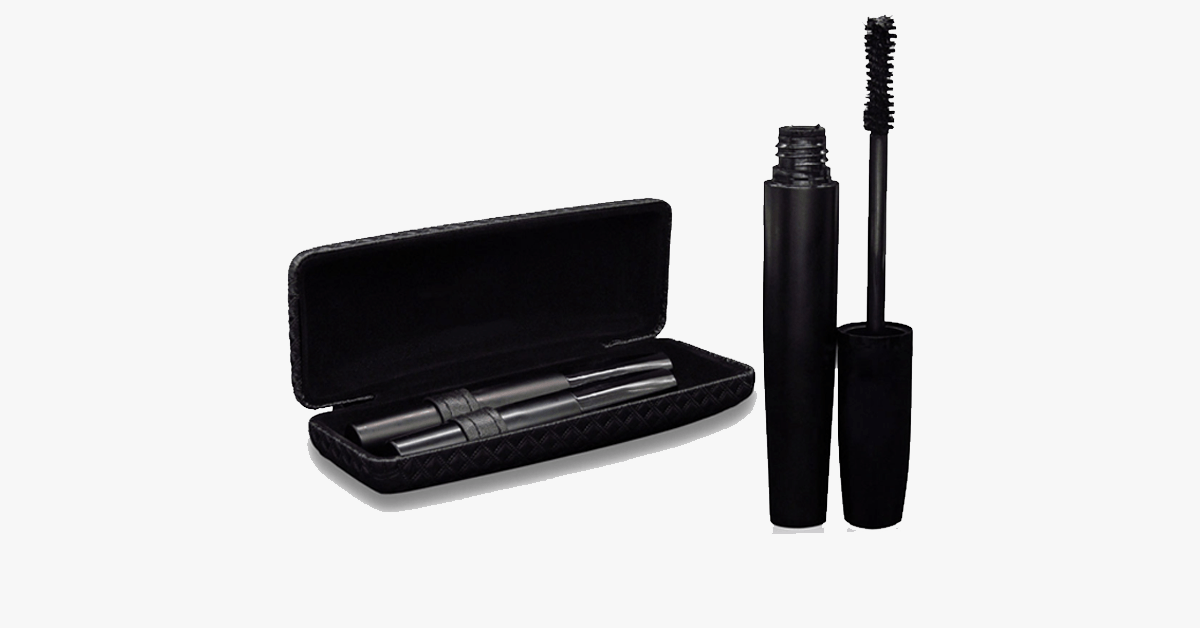 Mascara aus Naturfasern mit 3D-Faser-Wimperntransplantationsgel – verlängert Ihre Wimpern um 300 %!