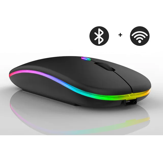 Brehn | Eindhoven Drahtlose LED-Maus | Wiederaufladbare Bluetooth-Maus