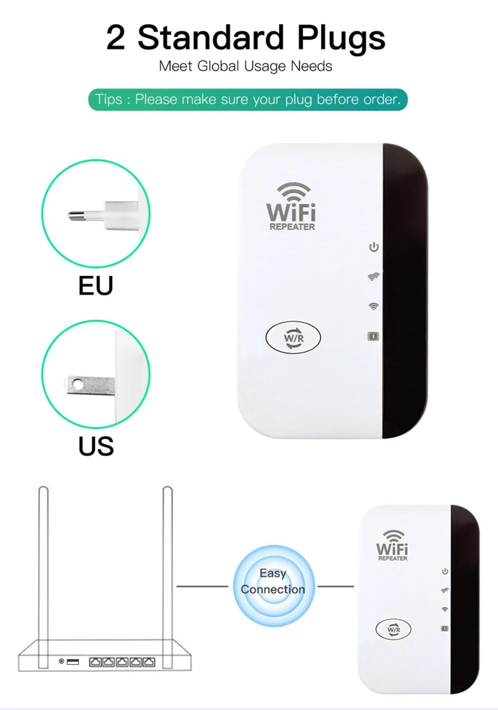 Brehn | Eindhoven WiFi Booster | Externer WLAN-Repeater