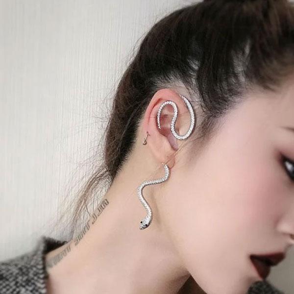 Medusa Hängende Schlangenohrstecker | Brehn