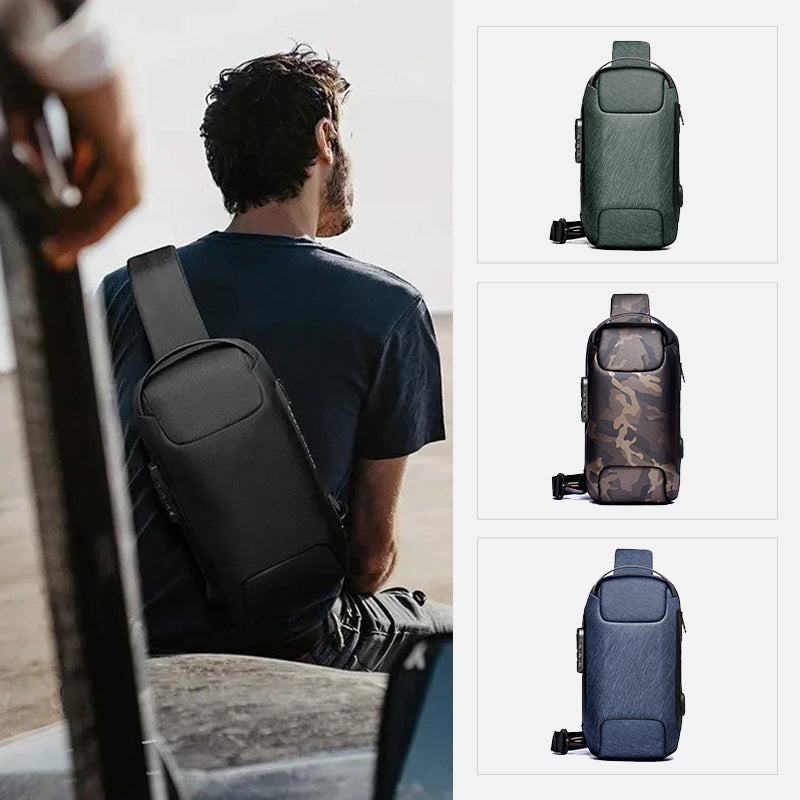 Brehn | Anti-Diebstahl-Kuriertasche für Herren