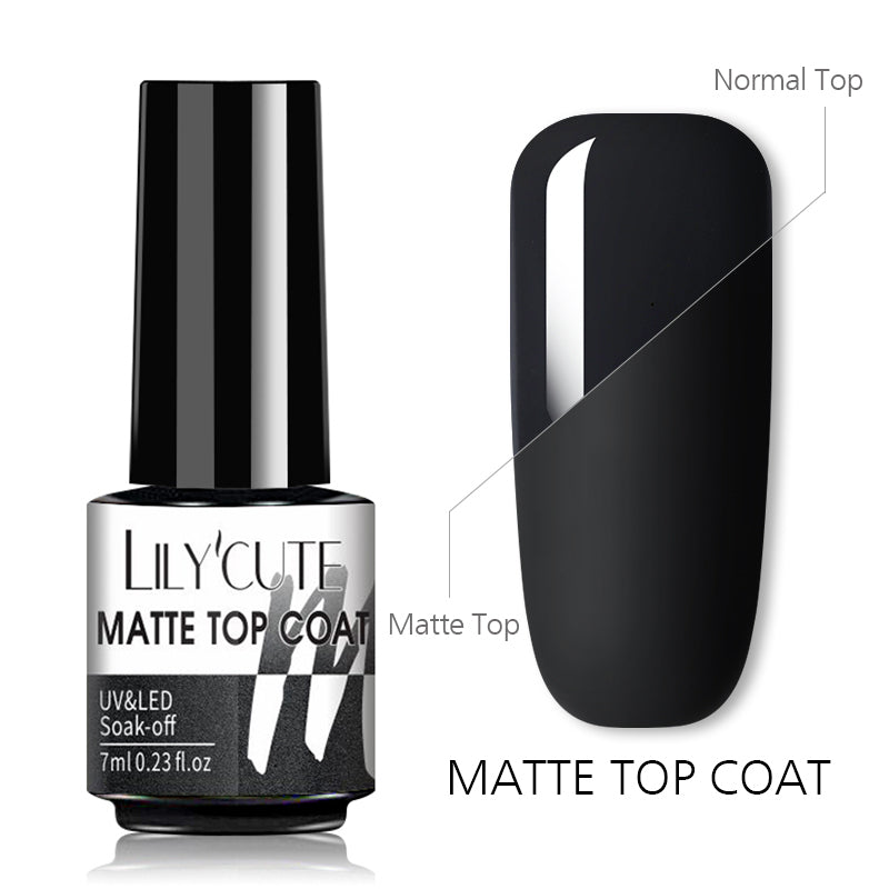 Mitternachtsmatte schwarze Nagellack | Brehn