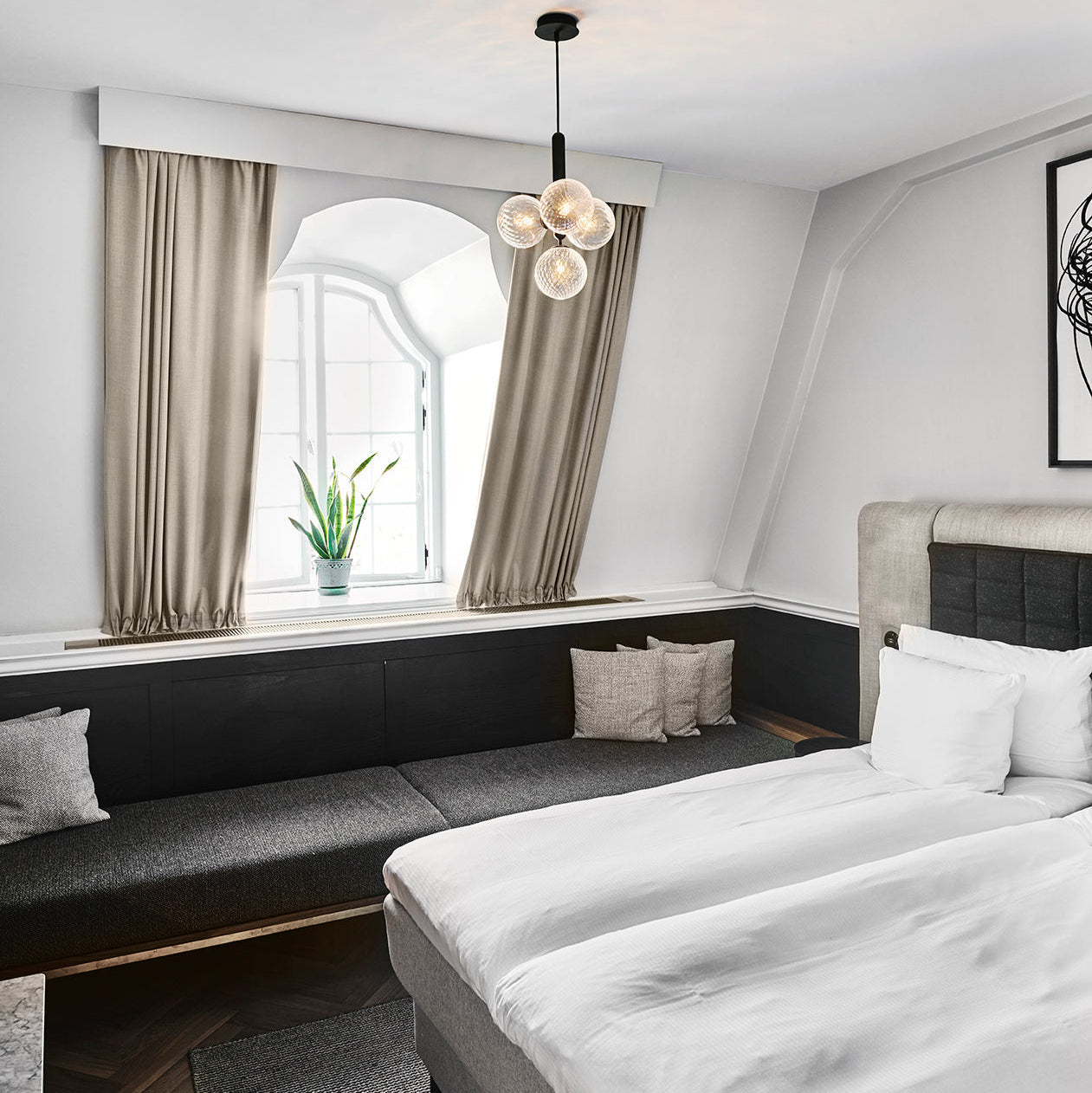 Brehn | Moderne Glas Pendelleuchte