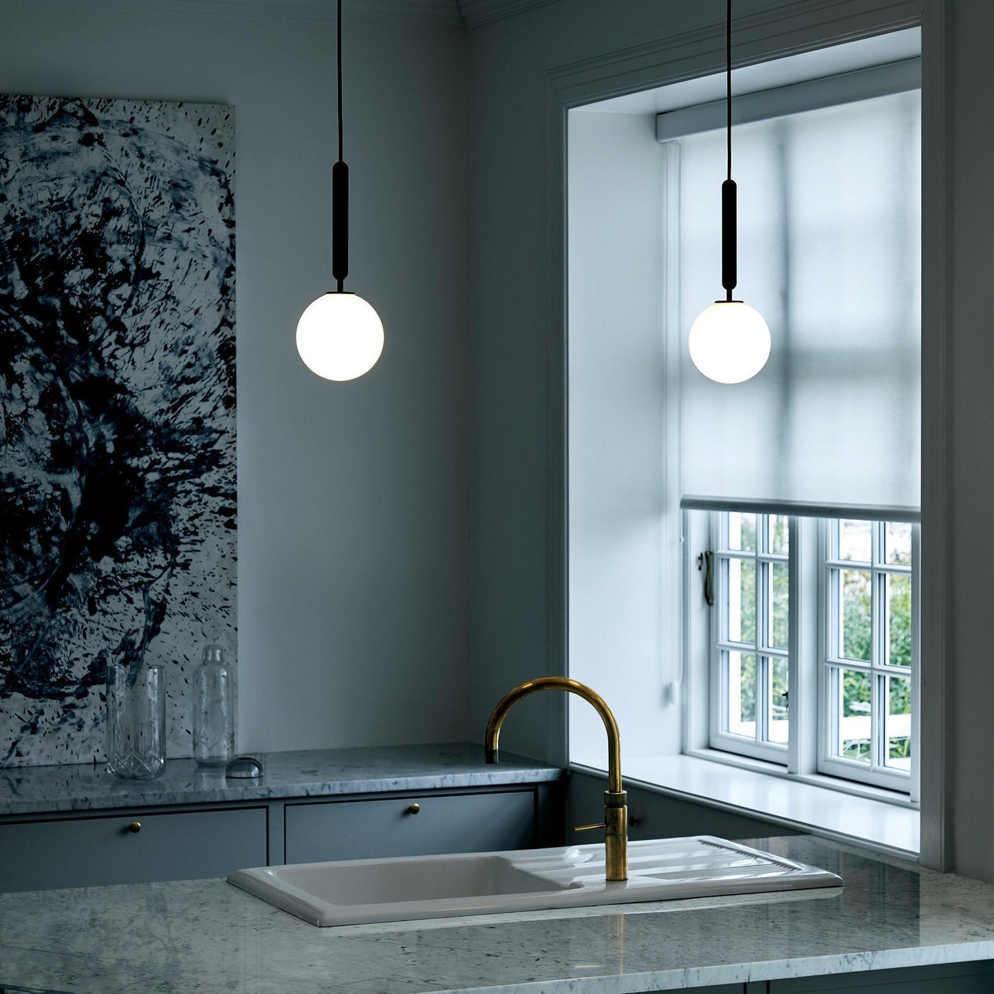 Brehn | Moderne Glas Pendelleuchte