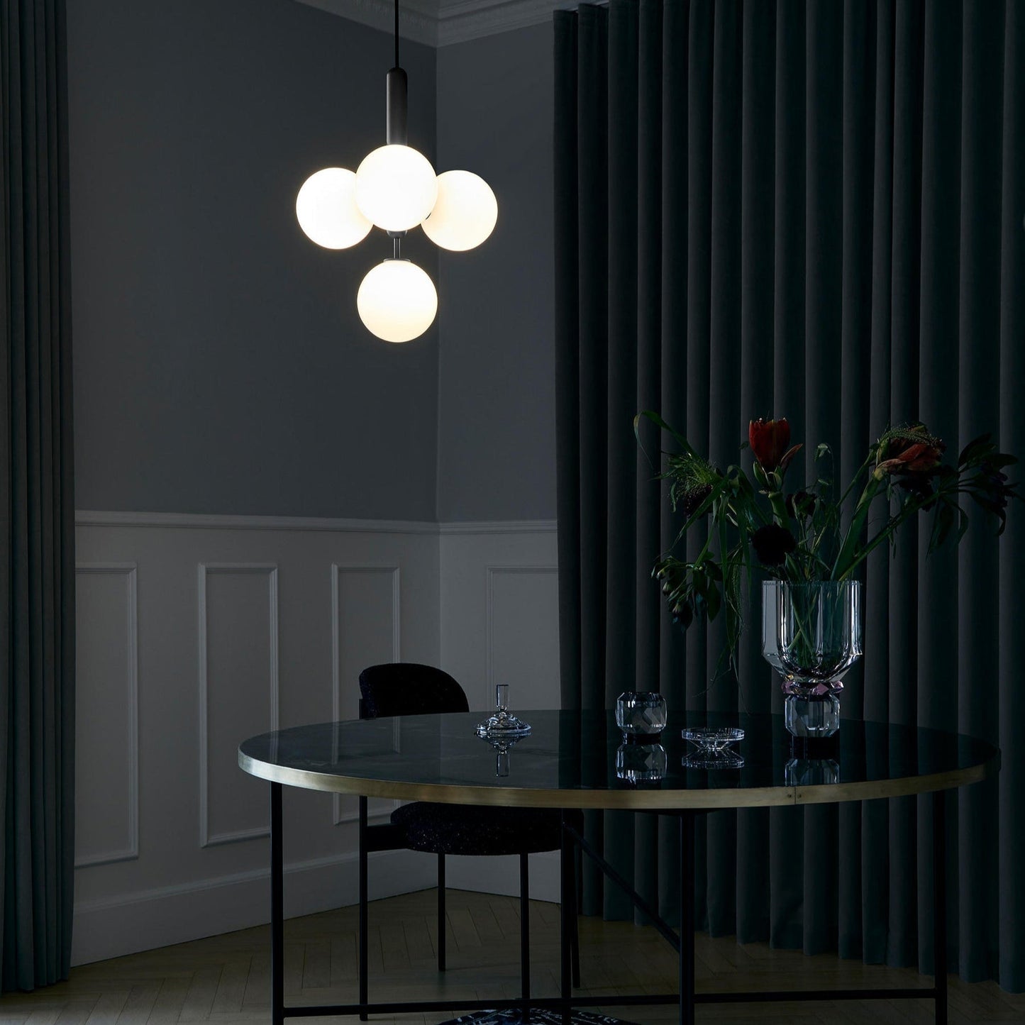 Brehn | Moderne Glas Pendelleuchte