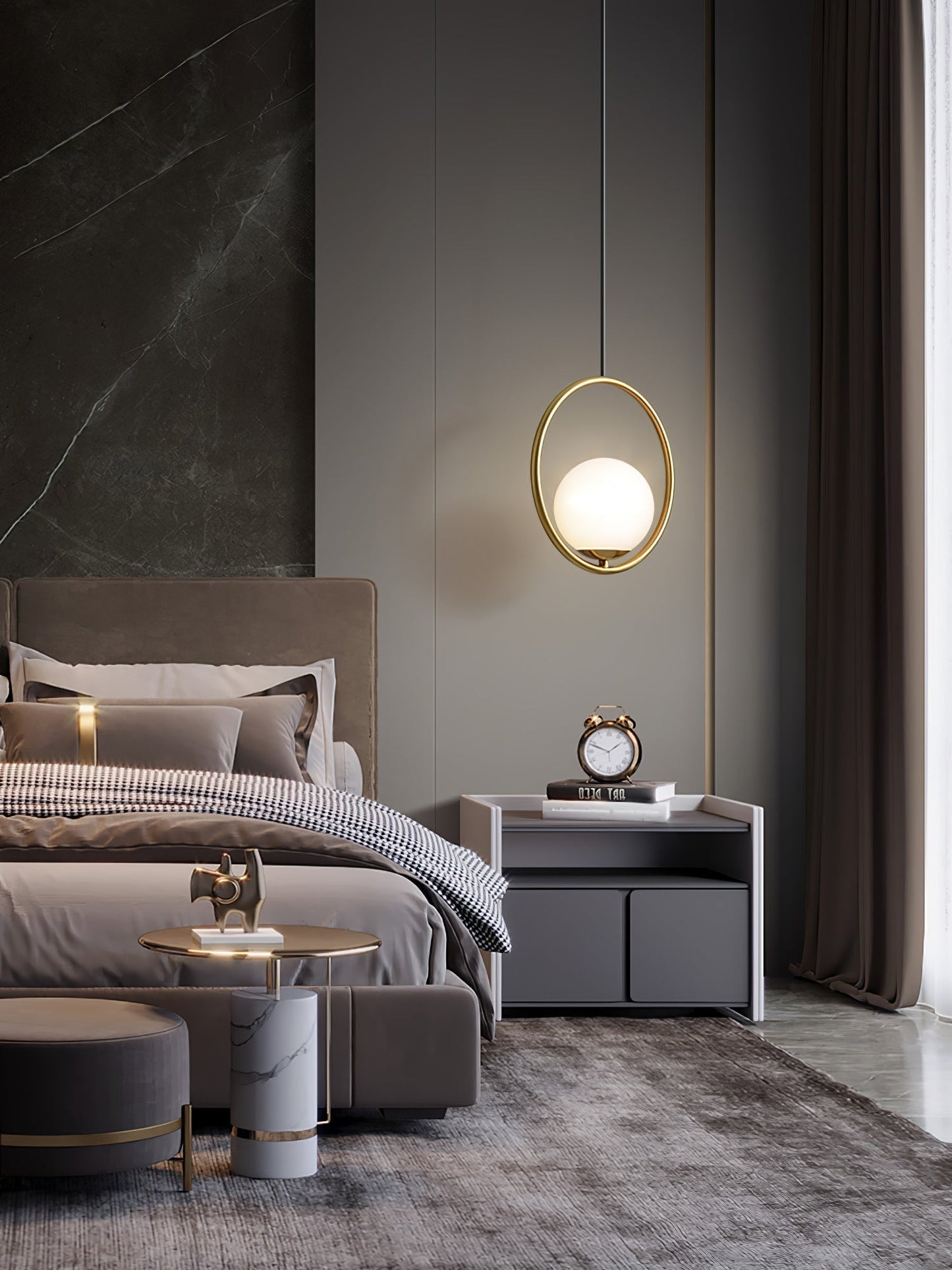 Moderne und Elegante Pendelleuchte - Stilvolle Hängelampe für Innenbeleuchtung | Brehn