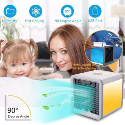 Frost Air Kleine Tragbare Klimaanlage Miniatur Luftkühler AC 550ml Wassertank | Brehn