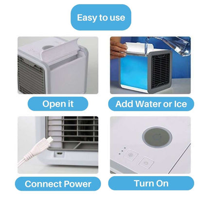 Frost Air Kleine Tragbare Klimaanlage Miniatur Luftkühler AC 550ml Wassertank | Brehn