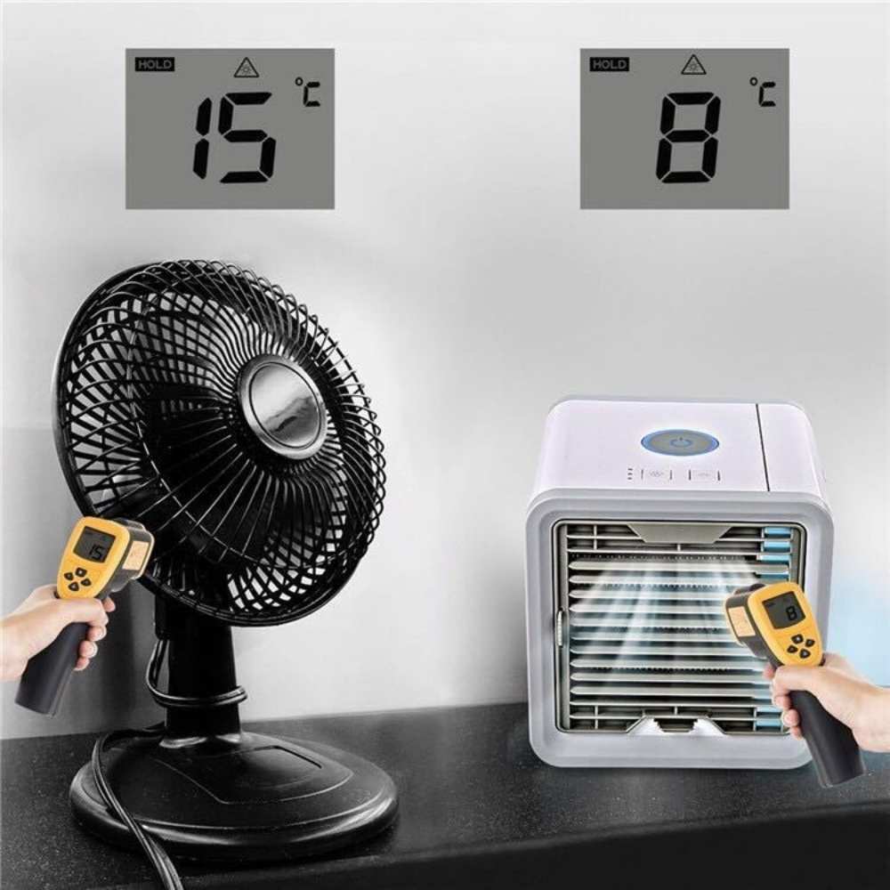 Frost Air Kleine Tragbare Klimaanlage Miniatur Luftkühler AC 550ml Wassertank | Brehn