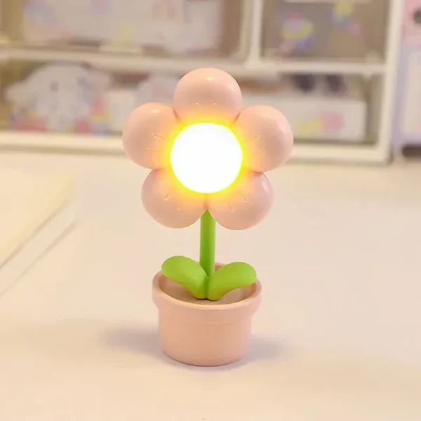 Brehn | Kleine Blumenberuhigungs Tischlampe - BlossomGlow