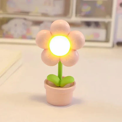 Brehn | Kleine Blumenberuhigungs Tischlampe - BlossomGlow