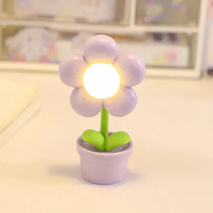 Brehn | Kleine Blumenberuhigungs Tischlampe - BlossomGlow