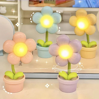 Brehn | Kleine Blumenberuhigungs Tischlampe - BlossomGlow