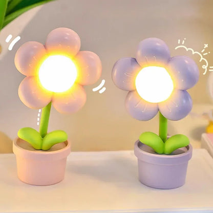Brehn | Kleine Blumenberuhigungs Tischlampe - BlossomGlow