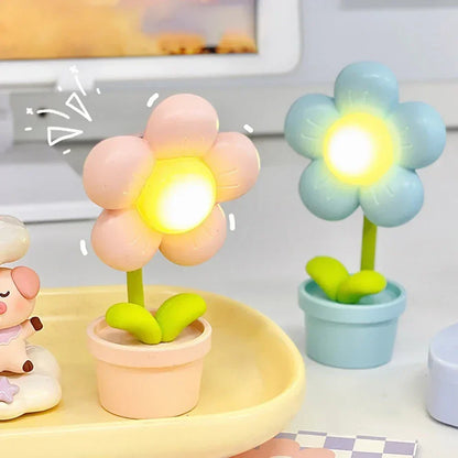 Brehn | Kleine Blumenberuhigungs Tischlampe - BlossomGlow