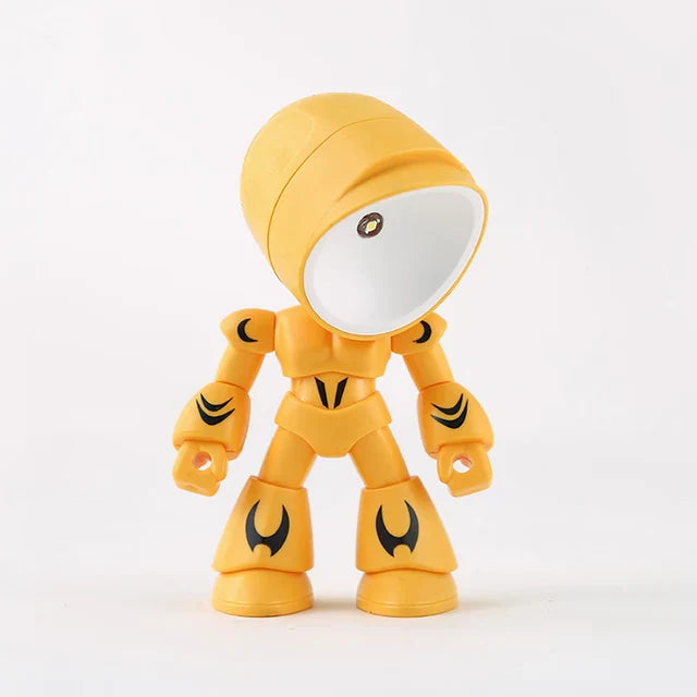 Niedliche Roboter Tischlampe – Kreative LED-Leuchte für Kinderzimmer und Schreibtisch | Brehn