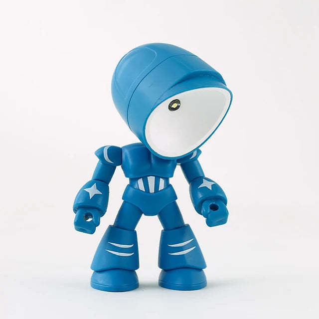 Niedliche Roboter Tischlampe – Kreative LED-Leuchte für Kinderzimmer und Schreibtisch | Brehn