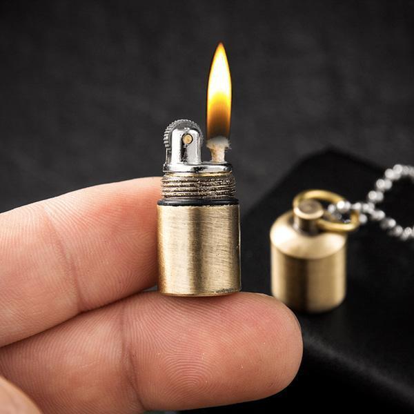 Mini Nachfüllbarer Schlüsselanhänger Feuerzeug | Brehn