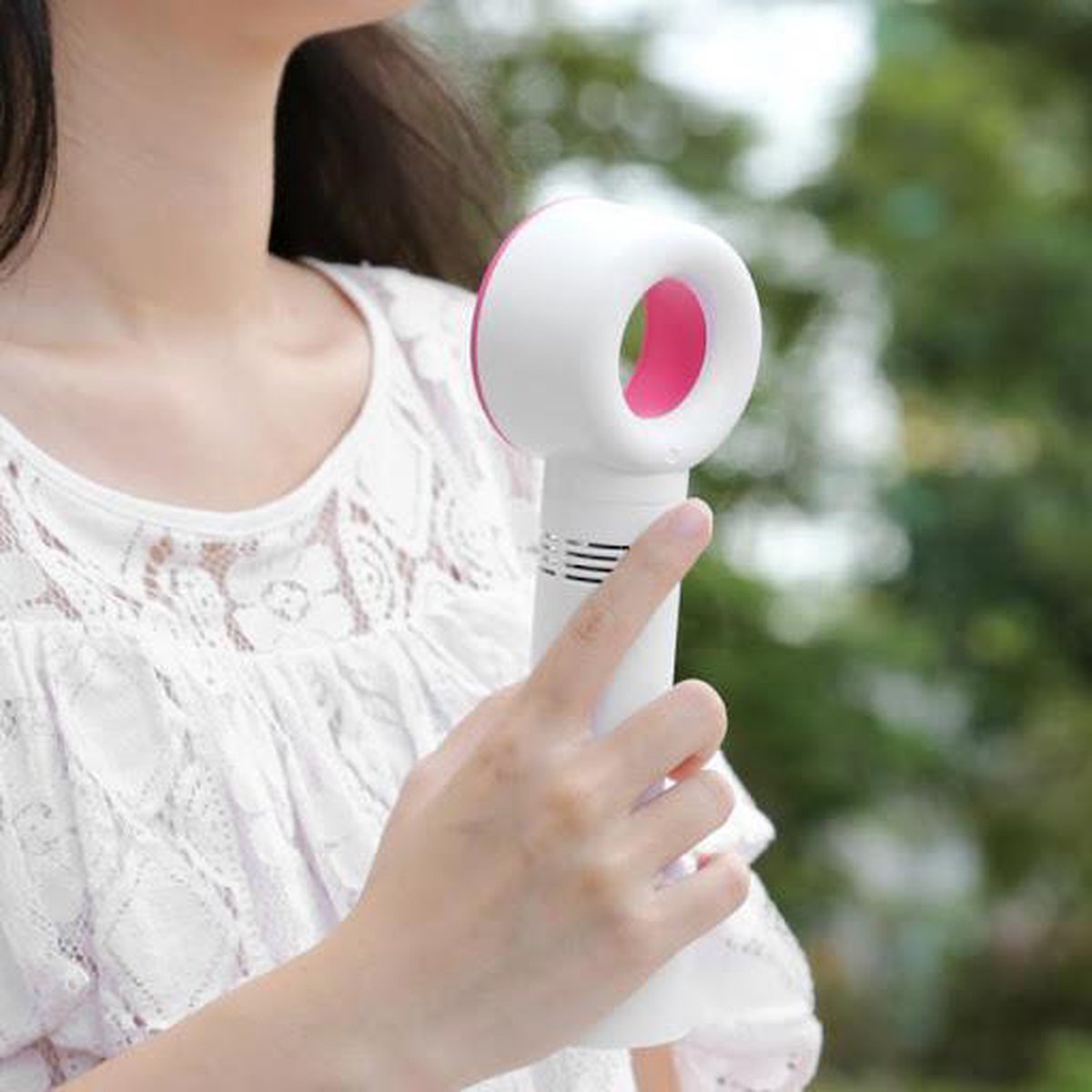 Tragbarer Mini-Ventilator - wiederaufladbar - Tragbarer Ventilator | Brehn