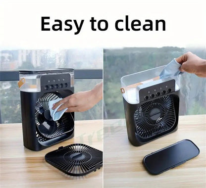 Mini Ice Nebula Fan 2-in-1 Tragbar | Brehn