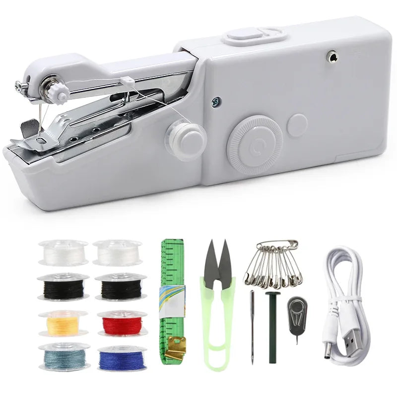 Stitchmatic Mini-Nähmaschine – Tragbare elektrische Nähmaschine für zu Hause und unterwegs | Brehn