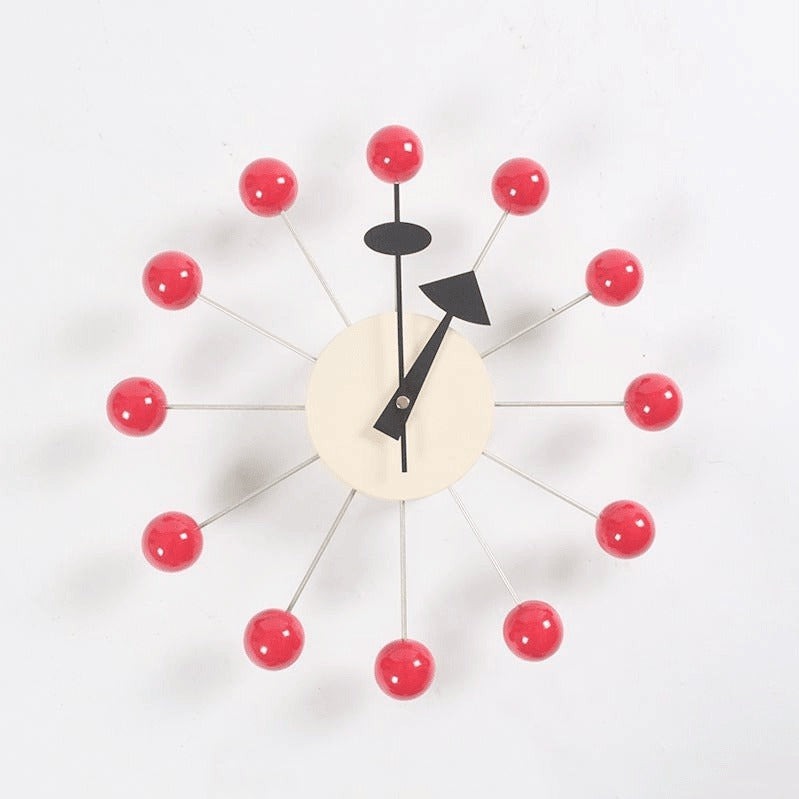Moderne Wanduhr 3D-Design Leise und Minimalistisch 32 cm | Brehn
