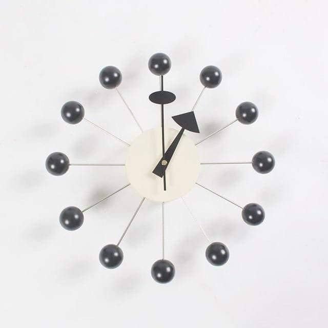 Moderne Wanduhr 3D-Design Leise und Minimalistisch 32 cm | Brehn